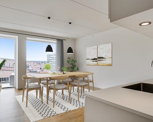 Skøn og moderne lejelejlighed