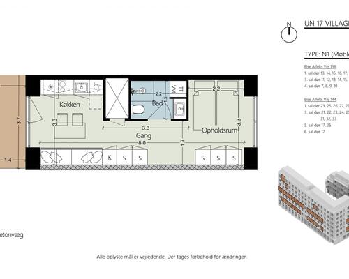 Komfortabel og moderne studio nær Ørestads byliv og Amager Strandpark