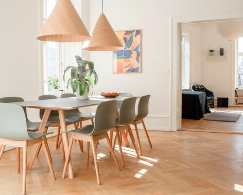 6 værelses lejlighed i København Ø