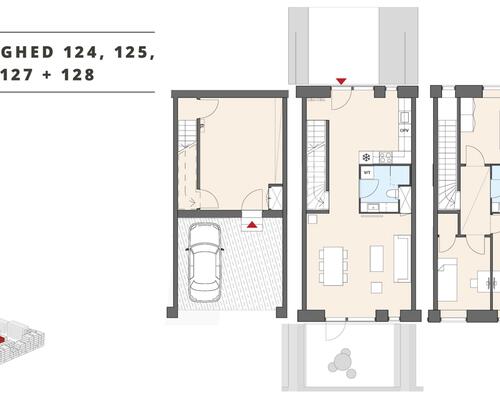 4 værelses lejlighed i København S