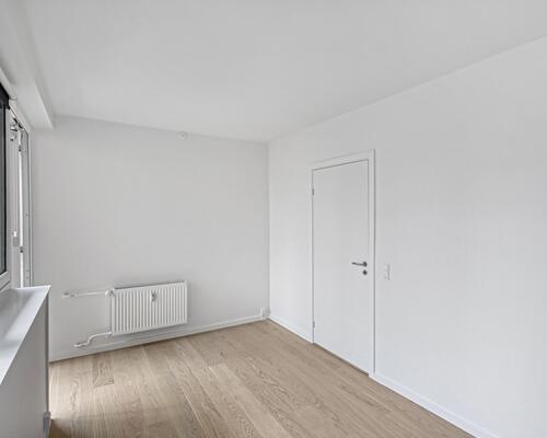 Gennemrenoveret lejlighed med panorama udsigt over Søerne