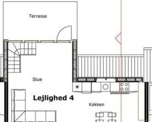 3 værelses lejlighed i Kolding