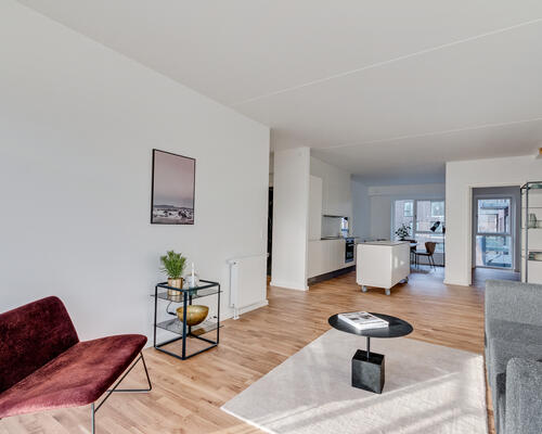 3 værelses lejlighed i København S