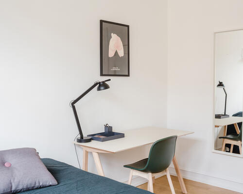 12 m2 værelse i København K