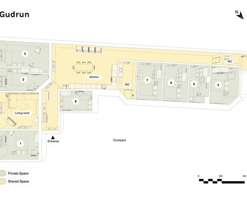 12 m2 værelse i København N