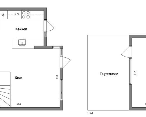 4 værelses hus i Hobro