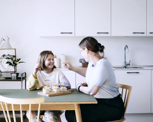 Attraktiv 4 værelses med 2 terrasser