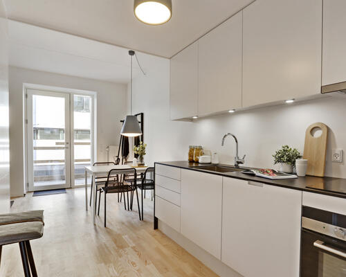 Moderne 3-værelses lejlighed i Bryggerhaven