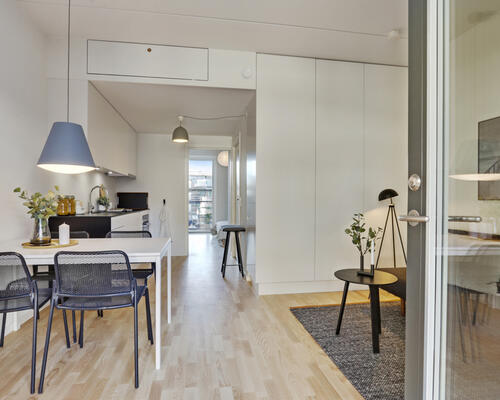 Moderne 3-værelses lejlighed i Bryggerhaven