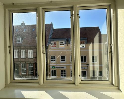 Perfekt beliggenhed i H.C Andersens kvarter i hjertet af Odense. GRATIS husleje i september 2026