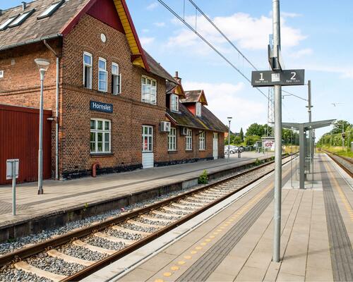 Velkommen til Købmandshaven – et moderne og bæredygtigt hjem midt i Hornslet 😍<br>