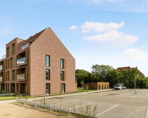 3-værelses med privat tagterrasse centralt i Roskilde