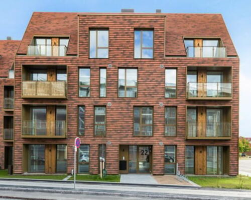 3-værelses med privat tagterrasse centralt i Roskilde