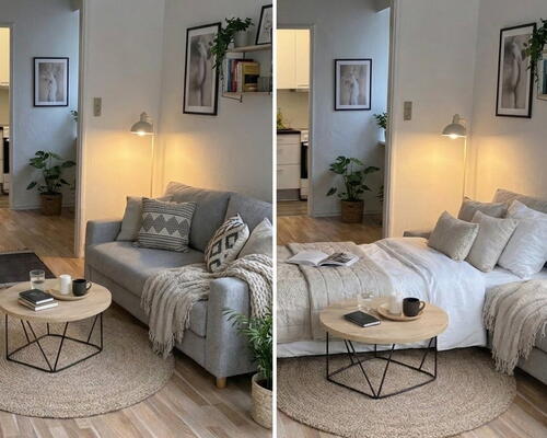 Hyggelig lejlighed med bynær placering