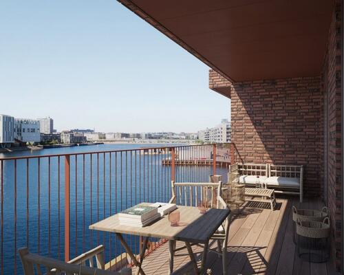 Eksklusiv lejlighed omgivet af vand i Nordhavn