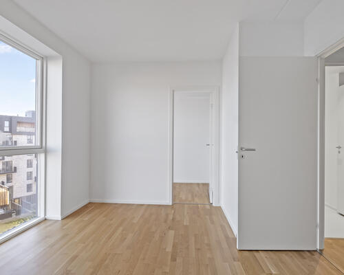 Kæmpe 5 værelses lejlighed med privat tagterrasse