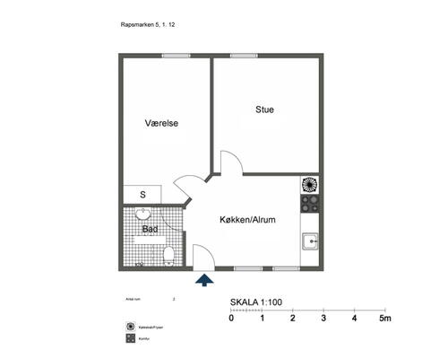 Skøn 2 værelses tæt på Syddansk Universitet! - KUN 1 MÅNEDS DEPOSITUM