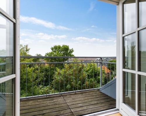 Skøn lejlighed med udsigt over Kolding by