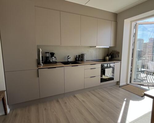 1-værelses på øverste etage i ZigZag Huset