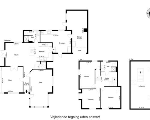5 værelses hus i Bramming