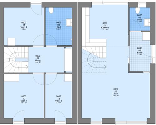4 værelses hus i Haderslev