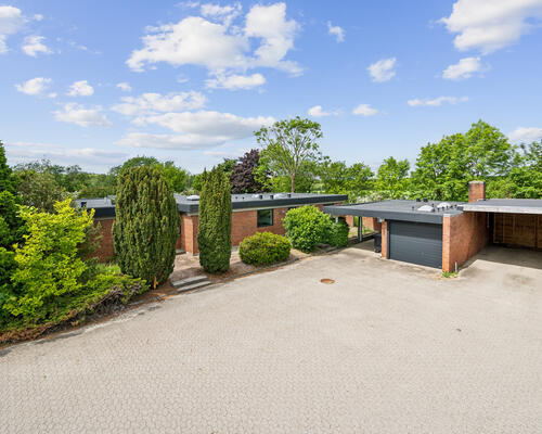 Ét plans villa i flot stand med 5 værelser 😍<br>