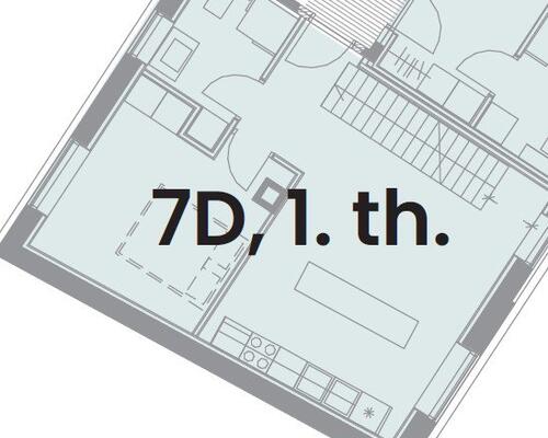 HELT UNIK LEJLIGHED I 2 PLAN MIDT I AARHUS C