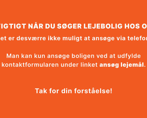 Delevenlig 3-værelses lejlighed