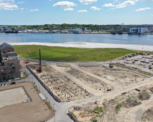 Lys studiolejlighed med hems og moderne faciliteter i Nørresundby