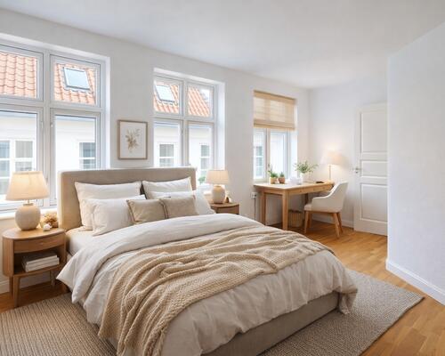 Central lejlighed med moderne køkken i Aalborg