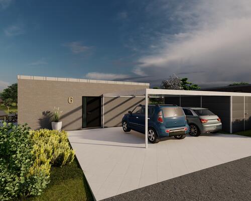 Nybygget, energivenlig og moderne hus til leje på Kong Christoffers Vej