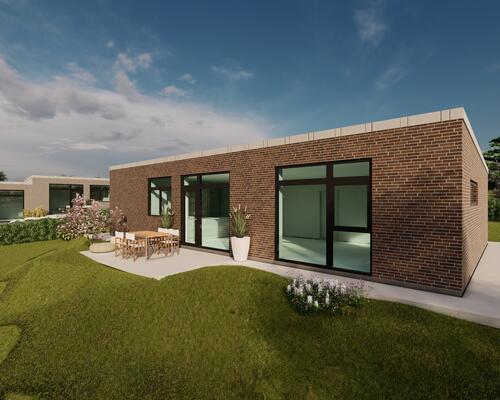 Nybygget, energivenlig og moderne hus til leje på Kong Christoffers Vej