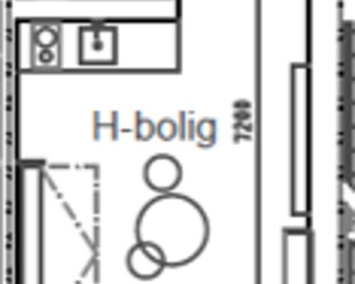 Indbydende 1-værelses bolig i Vanløse