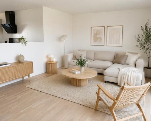 Lyst 3-værelses rækkehus på 84 m² med have