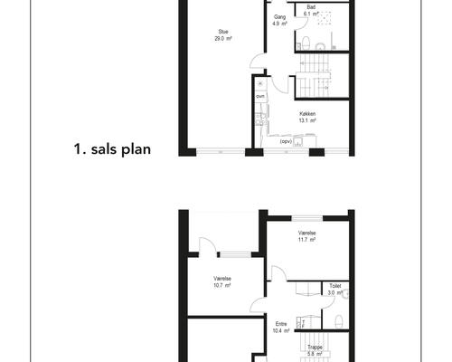 4 værelses hus i Løgstør