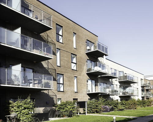 Egedal Stationsby - Dejlig 2-vær. lejebolig med terrasse
