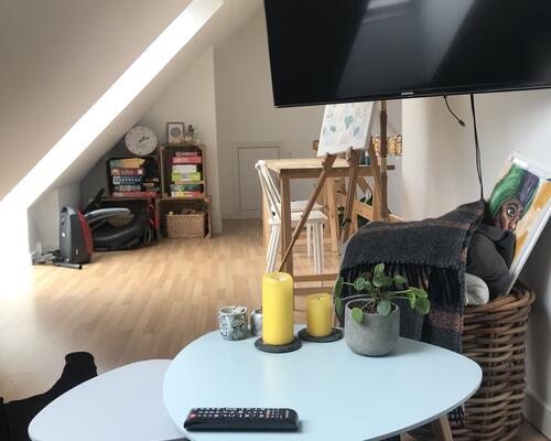 Hyggelig 3-værelses med hems