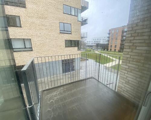 Indbydende 1-værelses lejlighed i Munkebjerg Park, Odense M