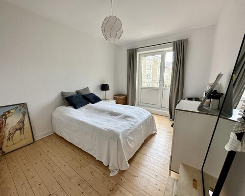 Lys lejlighed i Øgadekvarteret nær Aalborg Centrum