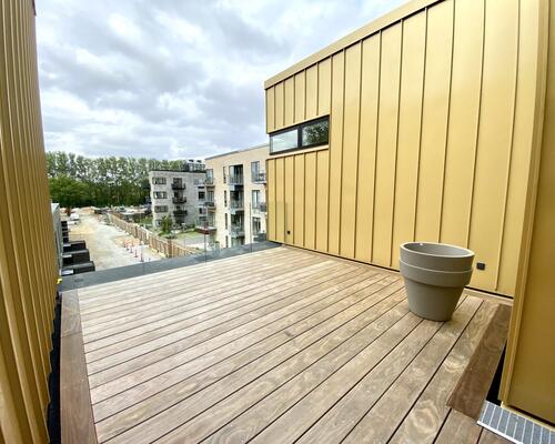 Moderne rækkehus i Munkebjerg Park med smuk udsigt