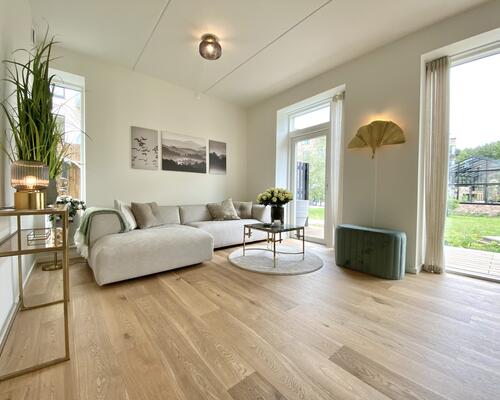 Moderne rækkehus i Munkebjerg Park med smuk udsigt