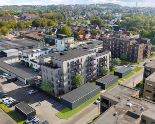 Indbydende lejlighed med moderne detaljer i Nørresundby