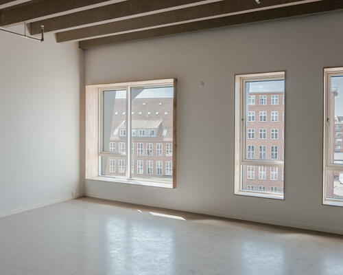 Lyst studio med plads til det hele
