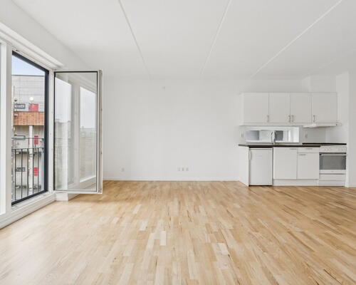 Moderne bolig med egen tagterrasse i København NV