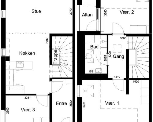 4 værelses hus i Kolding