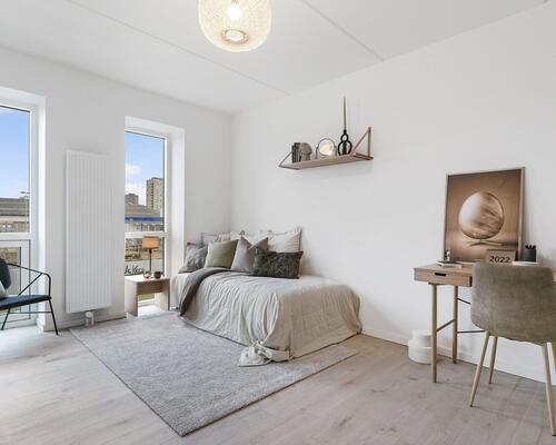 1 værelses lejlighed i København SV