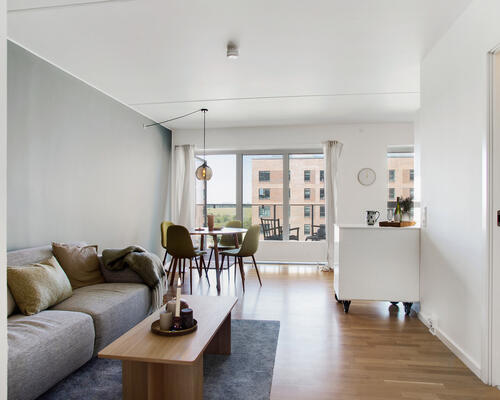 Stor tagterrasse