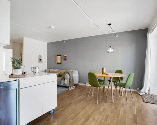 Stor tagterrasse