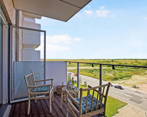 Stor tagterrasse