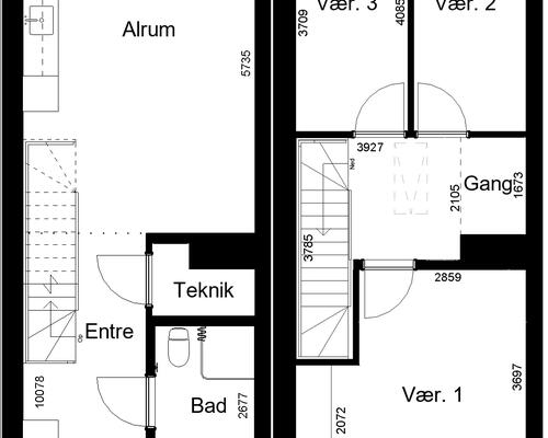 4 værelses hus i Sakskøbing